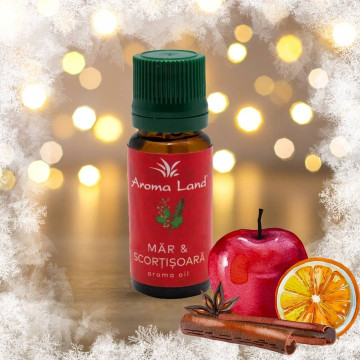 Ulei aromaterapie Măr și Scorțișoară, Aroma Land, 10 ml
