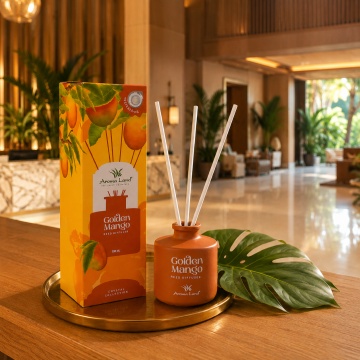 Reed diffuser - difuzor de parfum Golden Mango, Aroma Land, 100ml - Img 8