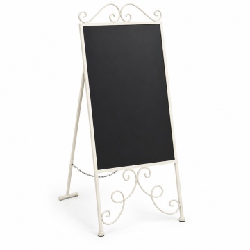 Tablă decorativă pentru mesaje, cu suport metalic, 100x39 cm