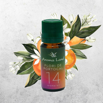 ulei parfumat pentru aromaterapie cu aroma de flori de portocal