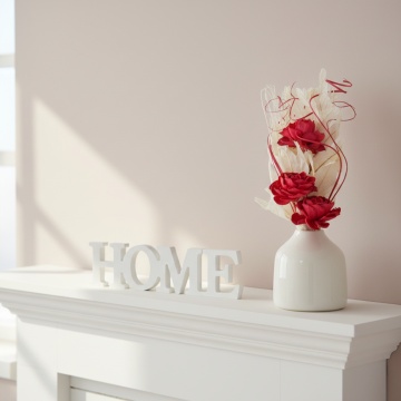 aranjament floral decorativ 3 trandafiri Red pentru casa sau birou
