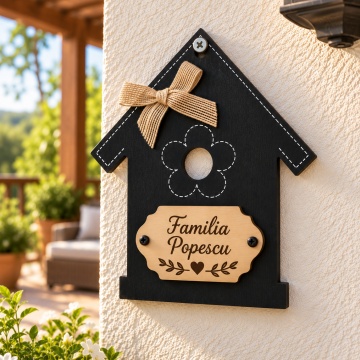 Decoratiune tablita pentru scris cu creta, 23x15 cm - Img 5