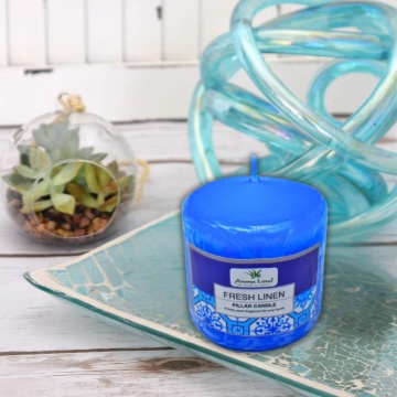 Lumanare parfumata Fresh Linen pentru relaxare