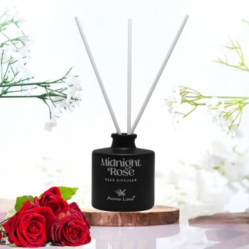 Reed diffuser - difuzor de parfum Midnight Rose, Aroma Land, 100ml - Img 2