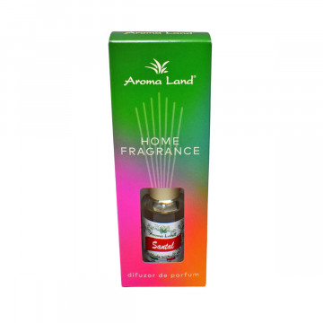 Difuzor cu betisoare Santal, Aroma Land, 30ml