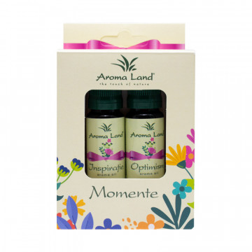 Set cadou 2 uleiuri aromaterapie Inspiratie si Optimism, 10 ml