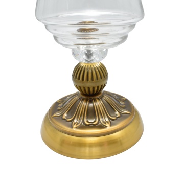 Suport pentru lumânare Golden Vintage, 26x13.8 cm - Img 8