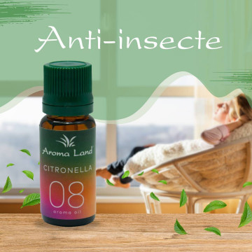 ulei parfumat pentru aromaterapie cu aroma de citronela