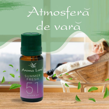 ulei parfumat de aromaterapie cu aroma de vara proaspata