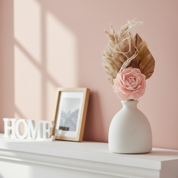 aranjament floral Pink Glow decor interior elegant fara intretinere