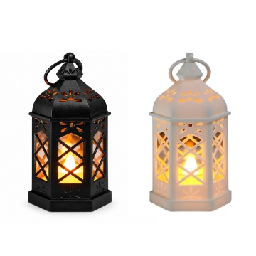 Felinar decorativ cu lumanare LED, 7x13,50