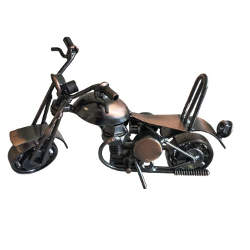 Miniatura motocicleta, metal 16x9cm - Img 5