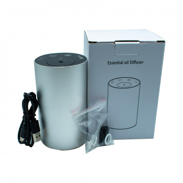 Nebulizator de ulei esential, Aroma Land, 2000 mAh, USB