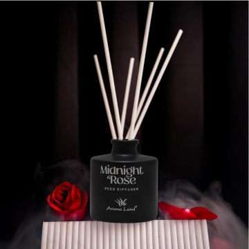Reed diffuser - difuzor de parfum Midnight Rose, Aroma Land, 100ml - Img 3