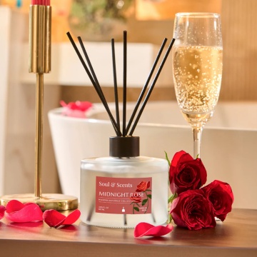 Reed diffuser - difuzor de parfum Midnight Rose, S&S India, 120 ml - Img 11