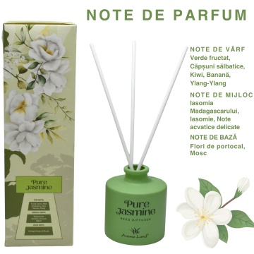 note de parfum reed diffuser pure jasmine
