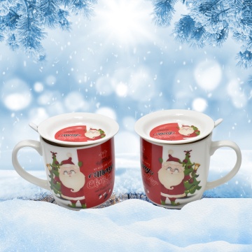 Set 2 Căni Santa Claus, 300 ml - Img 3