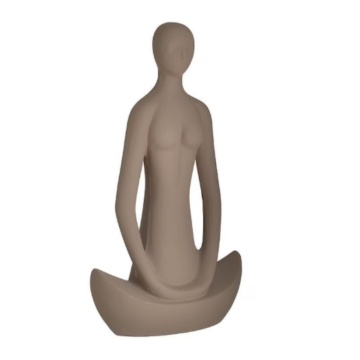 Statueta Zen Vibes, Ceramica, 19x9x34 - Img 2