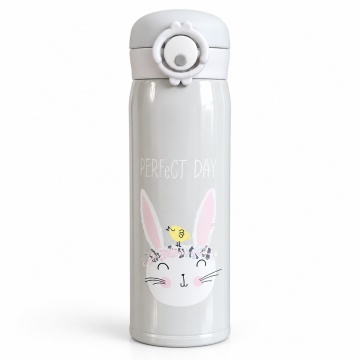 Sticlă termos copii Bunny, 400 ml