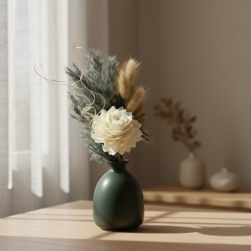aranjament Gray Elegance decor camera living sau birou decor minimalist