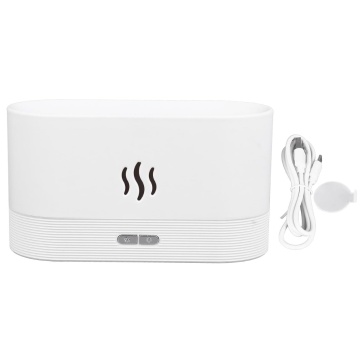 detaliu difuzor Flame cu lumina calda LED