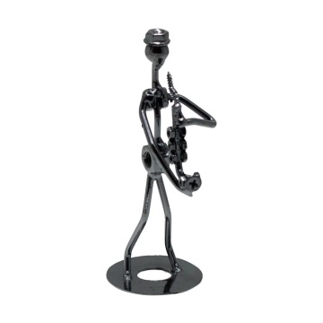 Figurina muzicant, metal - Img 2
