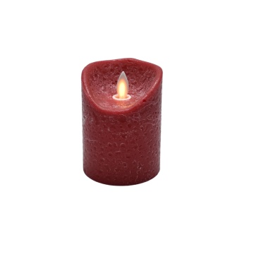 Lumânare Ceară Red Wax Led, efect flacără reală