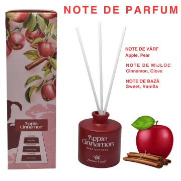 note de parfum reed diffuser apple cinnamon