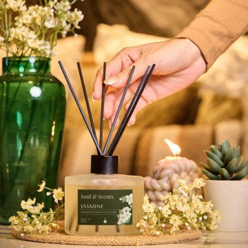 Reed Diffuser - difuzor de parfum Jasmine, S&S India, 120 ml - Img 9
