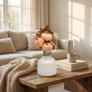 Aranjament floral Toamna Aroma Land integrat in decor interior modern
