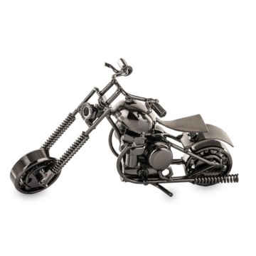 Miniatura motocicleta, metal 16x9cm - Img 9