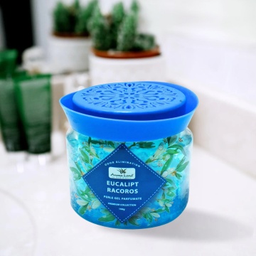 Odorizant camera cu perle gel Eucalipt Răcoros, Aroma Land, 198g