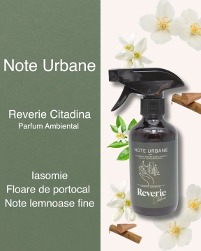 parfum ambiental cu iasomie si floare de portocal - Reverie Citadina