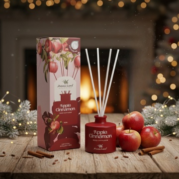 reed diffuser Apple Cinnamon pentru parfumarea casei de Craciun