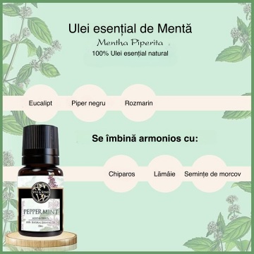 Ulei Esențial Mentă, S&S India, 10 ml - Img 7
