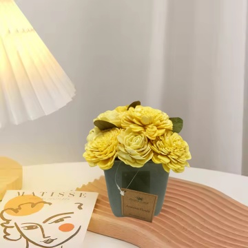 Aranjament floral Sunshine Bliss, Aroma Land, H16cm