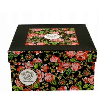 Ceașcă cu farfurie flori, porțelan , Jumbo, 470 ml - Img 5