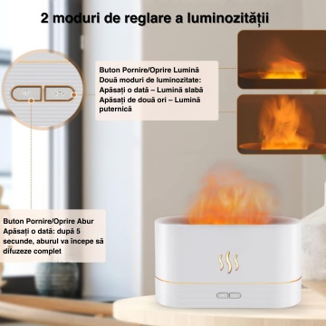 Difuzor de aromaterapie Flame - Aroma Land
