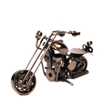 Miniatura motocicleta, metal 16x9cm - Img 6