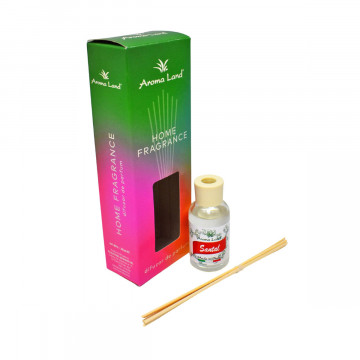 Reed diffuser - difuzor de parfum Santal, Aroma Land, 30ml