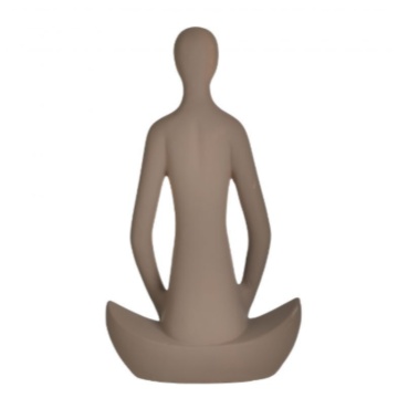 Statueta Zen Vibes, Ceramica, 19x9x34 - Img 3