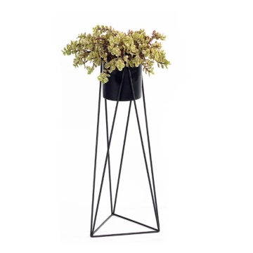 Suport Ghiveci Metal/ Negru,18X18X45 - Img 2