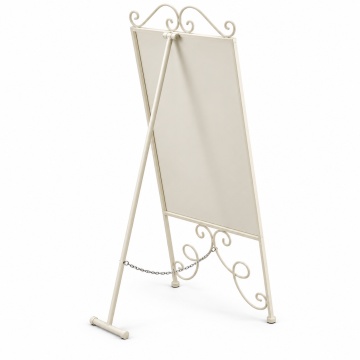 Tablă decorativă pentru mesaje, cu suport metalic, 100x39 cm - Img 6
