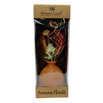Cutie cadou aranjament floral Orange Mood cu flori de Sola