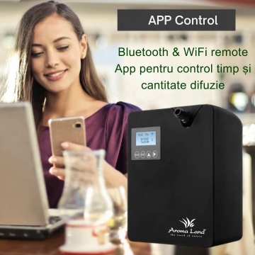control wifi bluetooth difuzor parfum profesional Business 135 Black