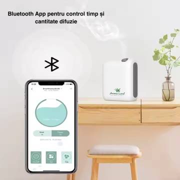 control bluetooth difuzor parfum profesional Scentra