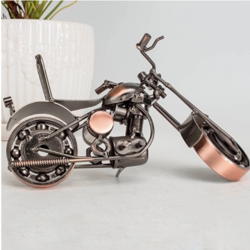Miniatura motocicleta, metal 16x9cm - Img 3