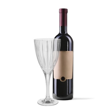 Set 6 pahare Vin Rosu Caren, Cristal Bohemia, 300ml - Img 3
