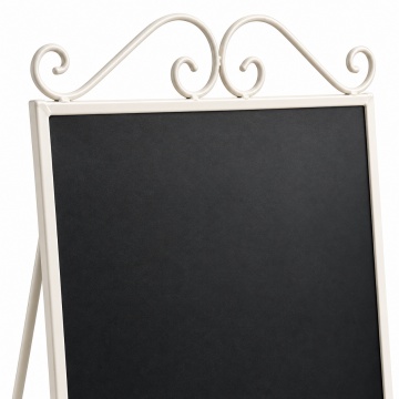 Tablă decorativă pentru mesaje, cu suport metalic, 100x39 cm - Img 3