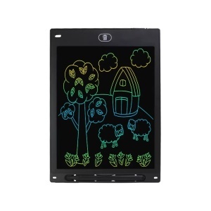 Tableta grafica LCD 8.5 inch neagra cu stylus, ecran color, pentru desen, schite si notite